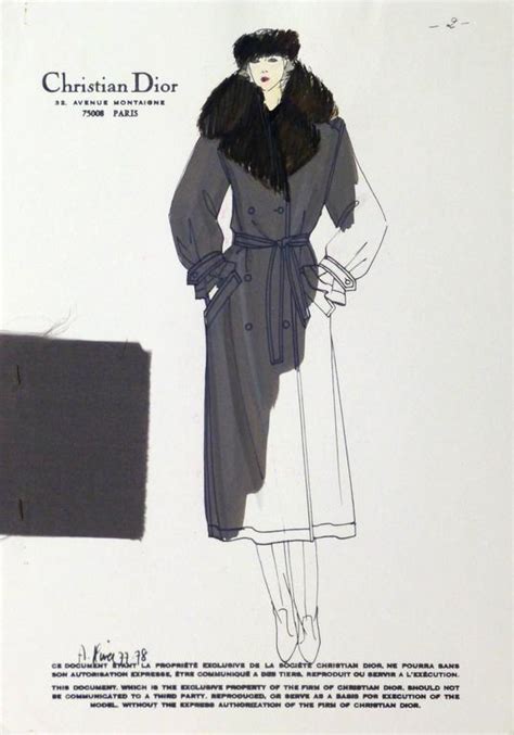 christian dior copy|christian dior sketches for sale.